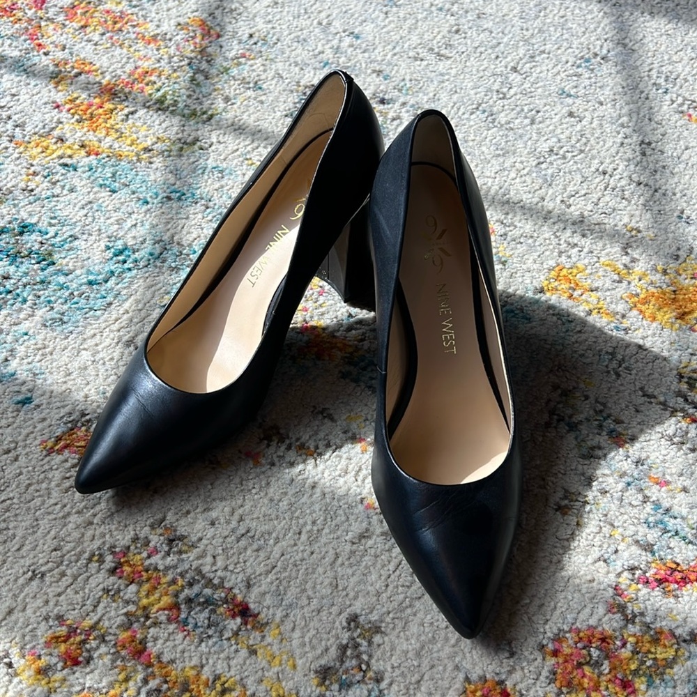 Nine West Patent Leather Pointed Heels